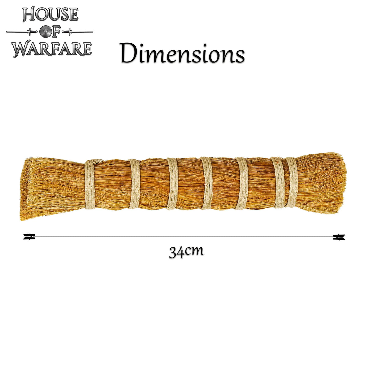 Końskie włosie, naturalne, 34 cm