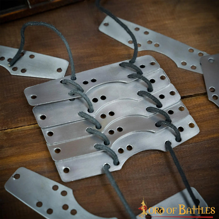 Germańsko-bizantyjska zbroja lamelkowa 9,5 × 2,2 cm, 100×