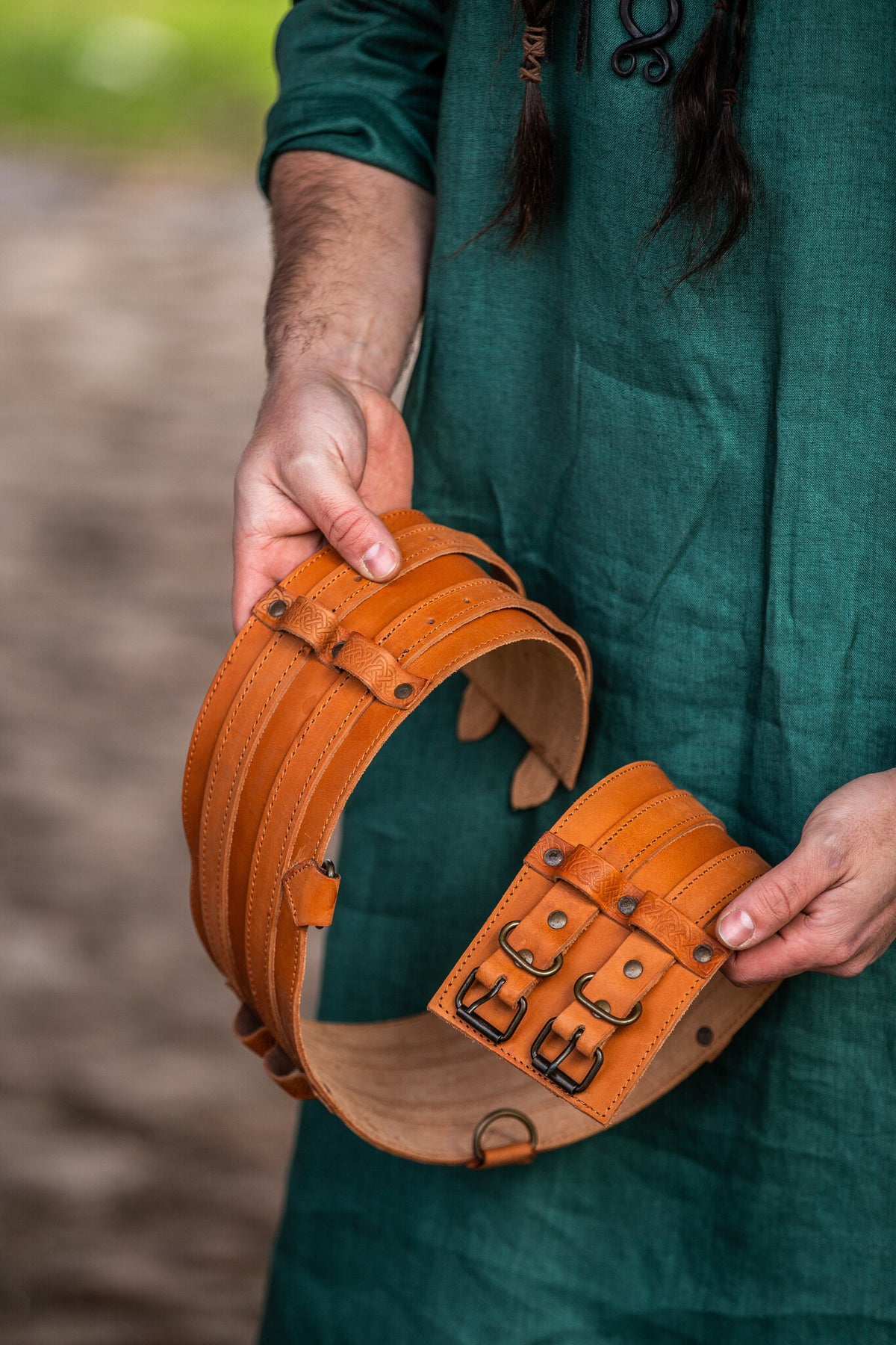 Vikingebælte Sif, brun