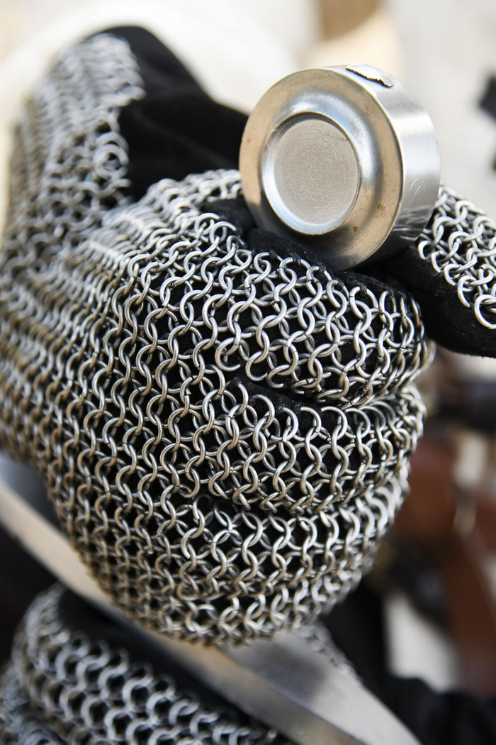 Maliënhandschoenen, verzinkt, 6 mm