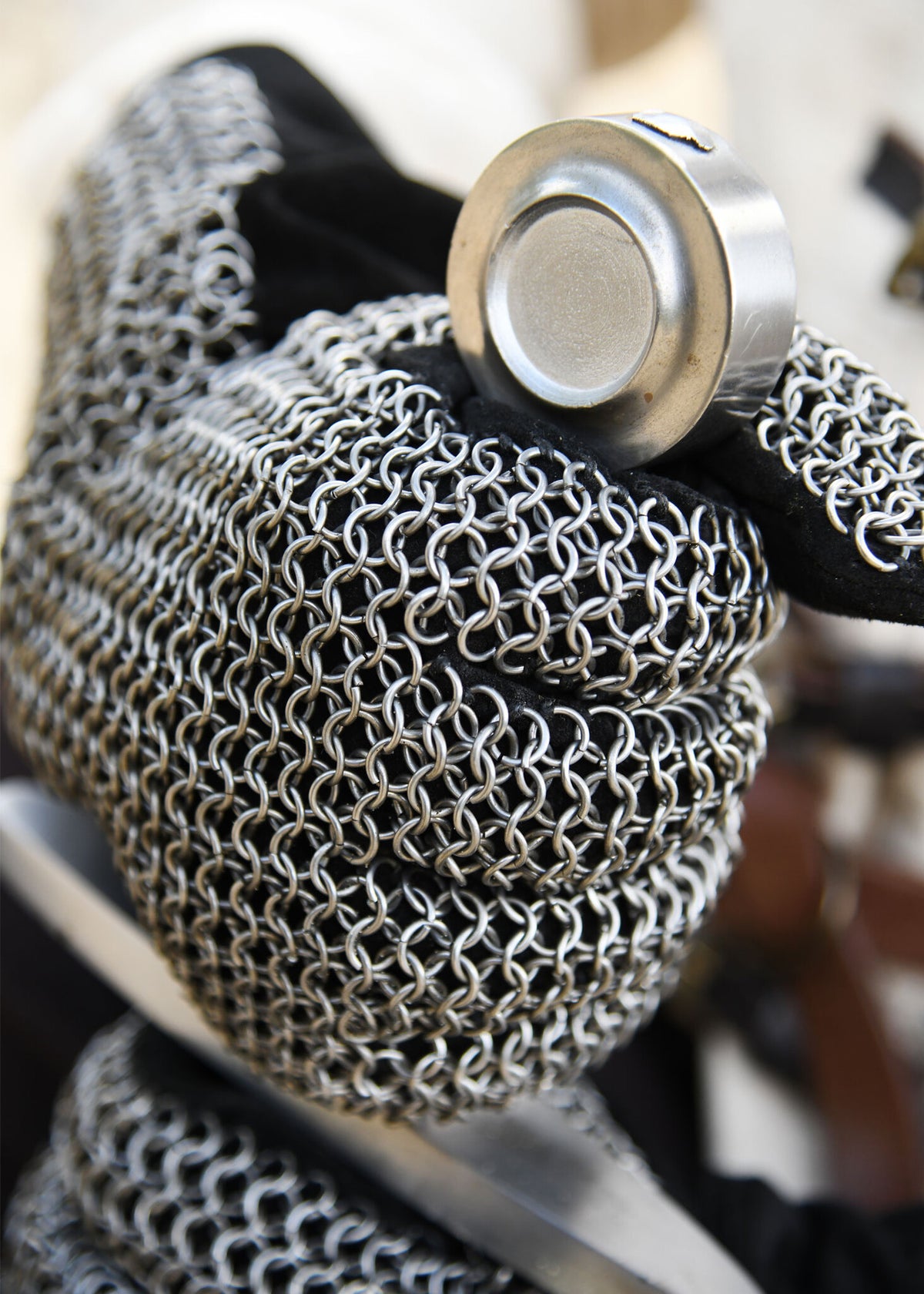 Gants de mailles, galvanisé, 6 mm