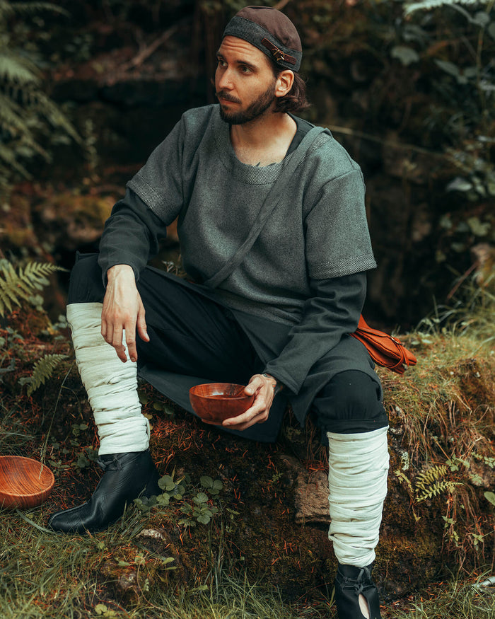 Viking muts Ivar, zwart