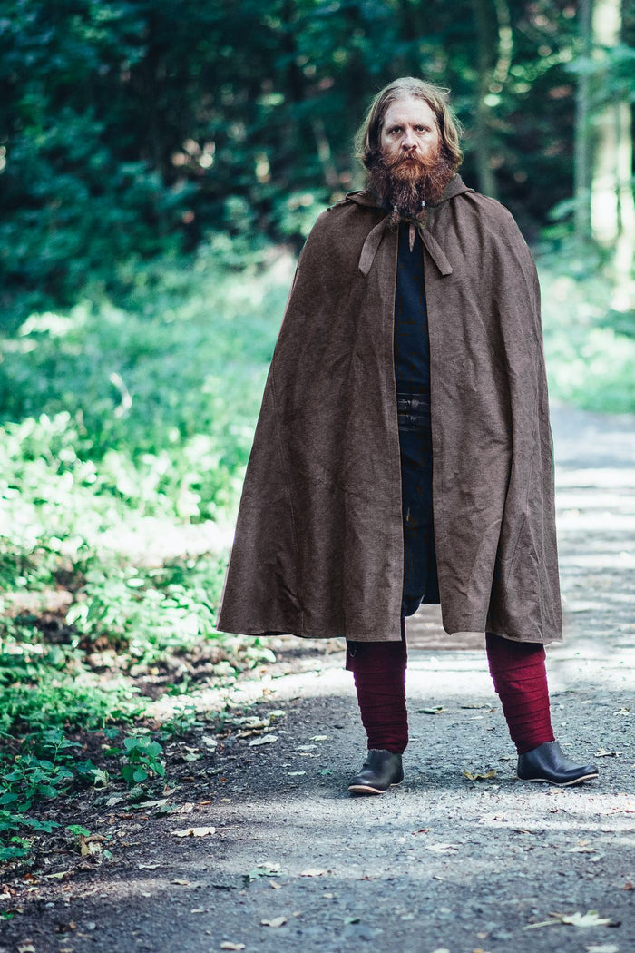 Mantel Milisant, brun