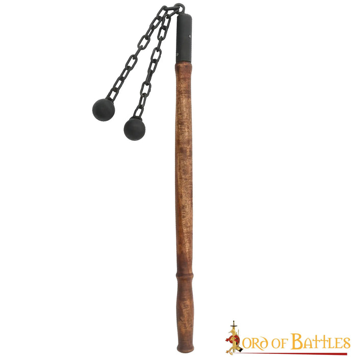 Dubbele middeleeuwse strijdvlegel