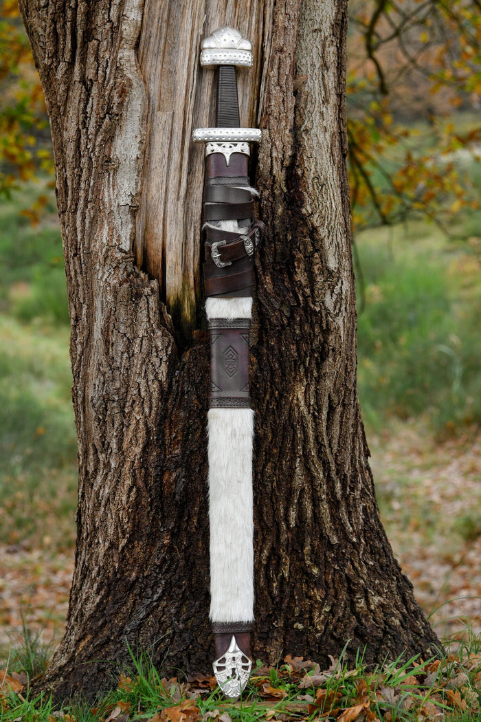 Vikingsvärd Korsgarden deluxe, halvvass