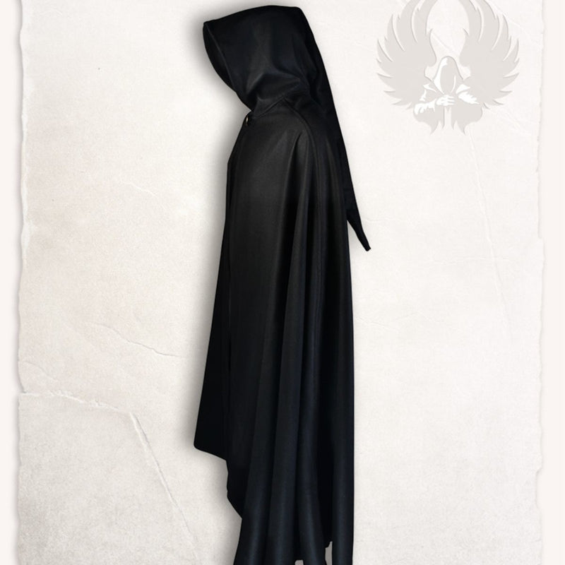 Cloak Gora, black, wool blend