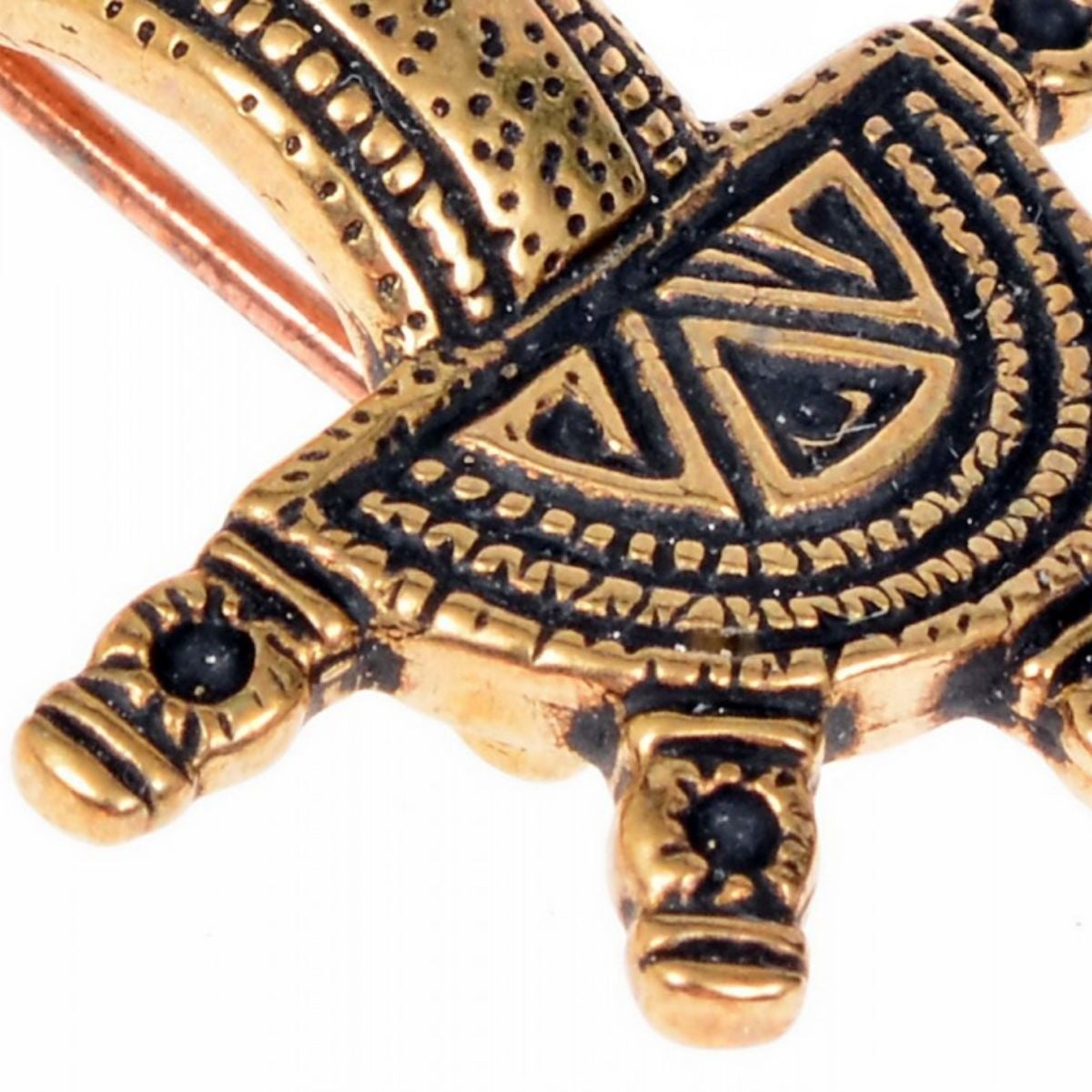 Germansk fibula typ Hahnheim, brons