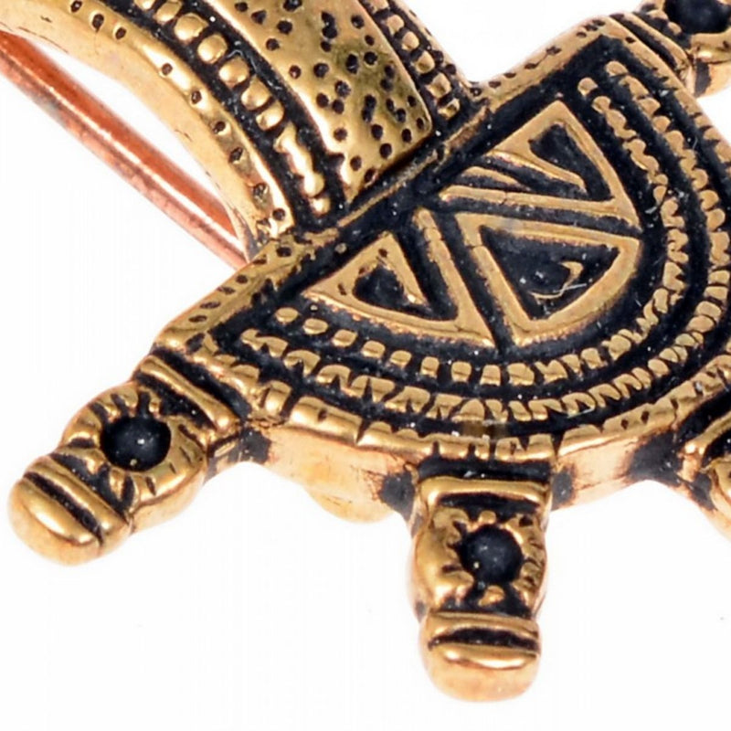 Germansk fibula typ Hahnheim, brons