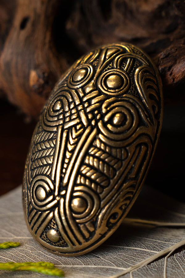 Spilla tartaruga Vendel, Dorestad, bronzo, prezzo per pezzo
