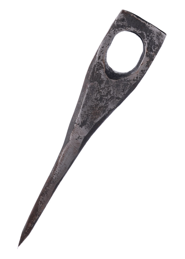 Viking baardbijlblad skeggox, 19 cm, type B, semi-scherp