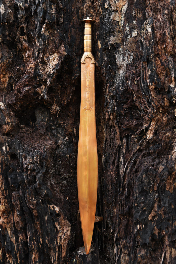 Bronstijdzwaard Denemarken, semi-scherp