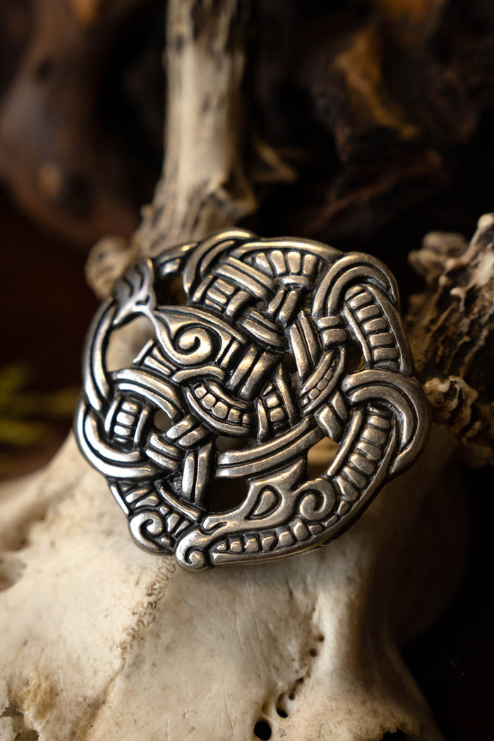 Vikingaklänning Lenora, brun