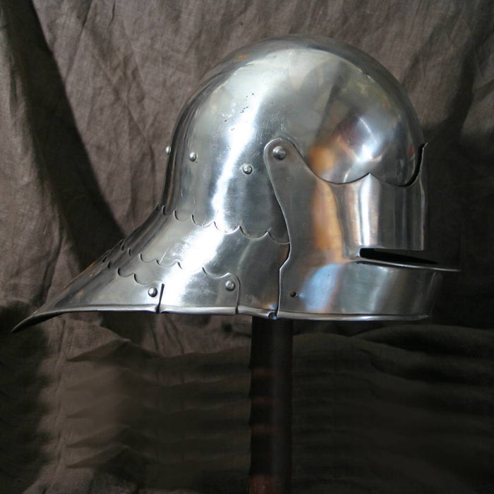 Sallet med visir, ca. 1480, 2 mm (battle-ready)