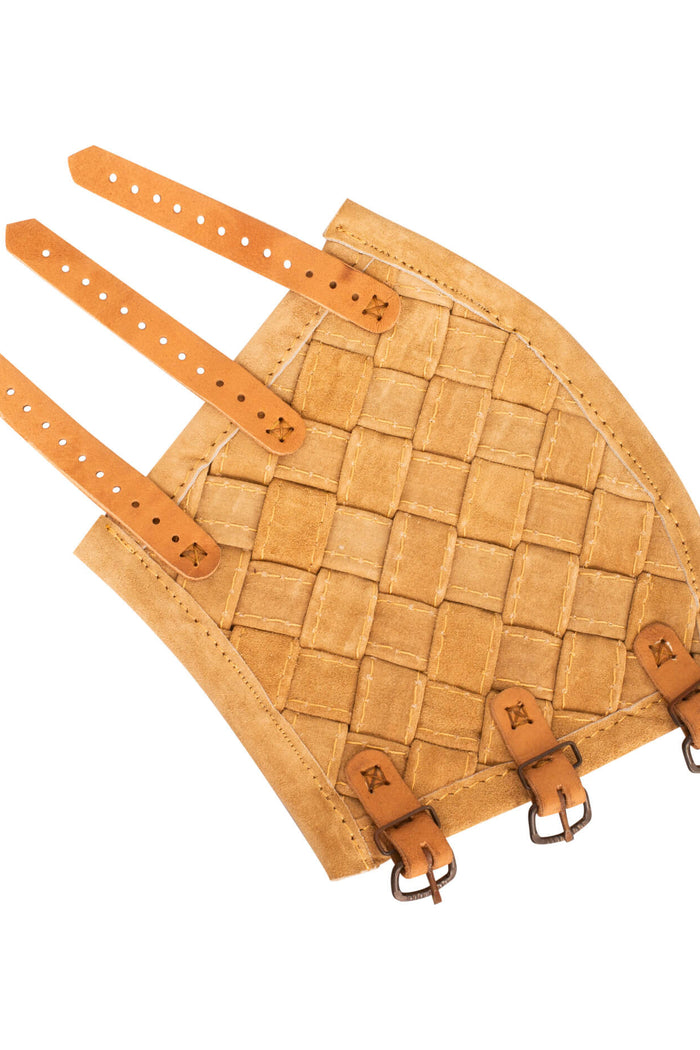 Brassards vikings Sigurd, protège-avant-bras, sable