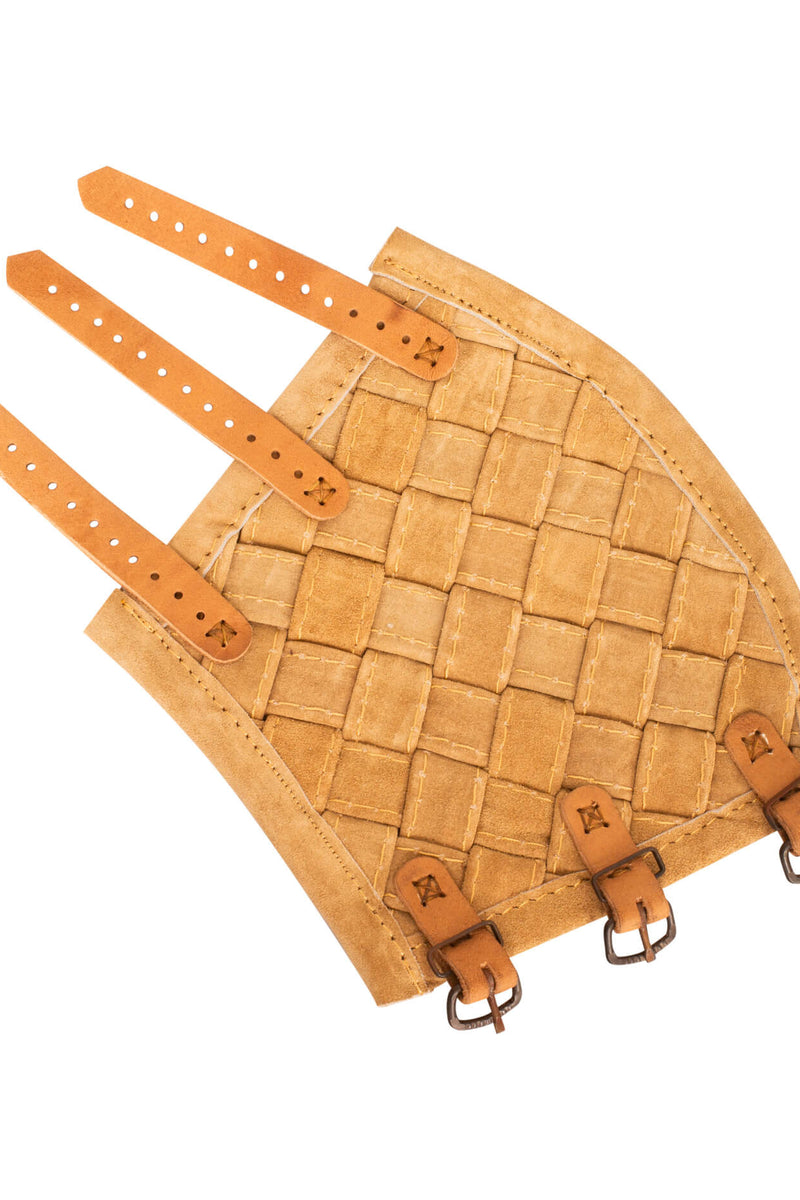 Sigurd Wikinger-Bracers, Unterarmschützer, sandfarben