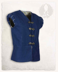 Renessanssin Doublet Tudor, sininen