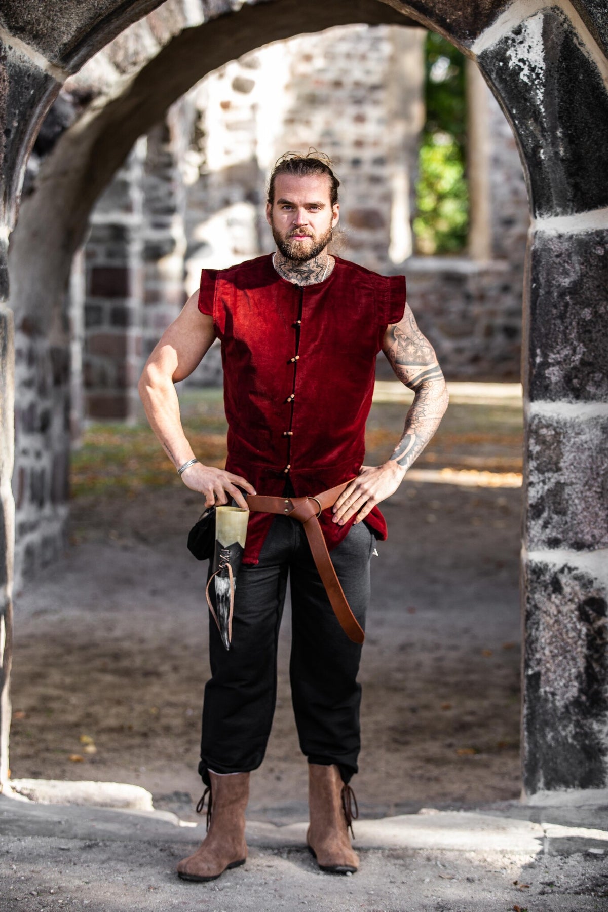 16th century doublet Sea Beggars / Watergeuzen, red