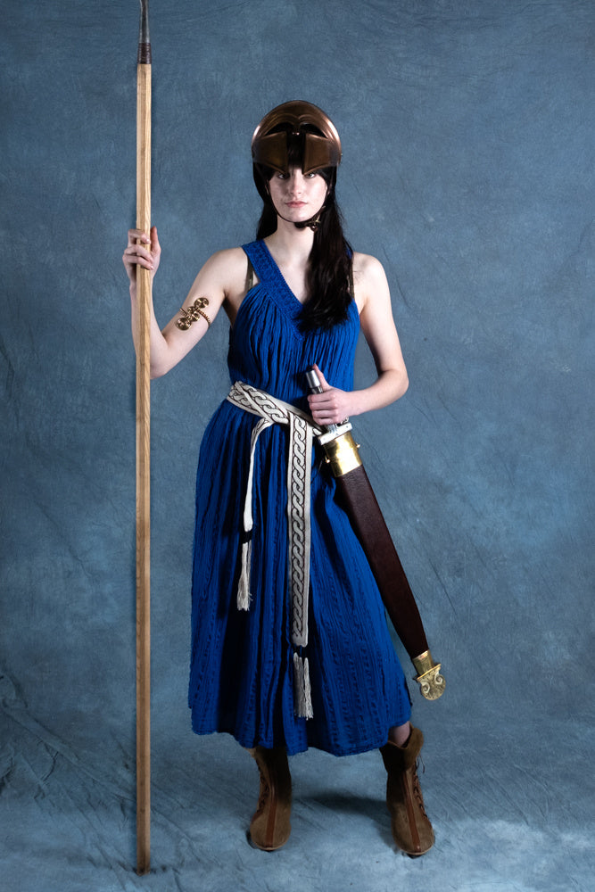 Göttinnenkleid Hera, blau