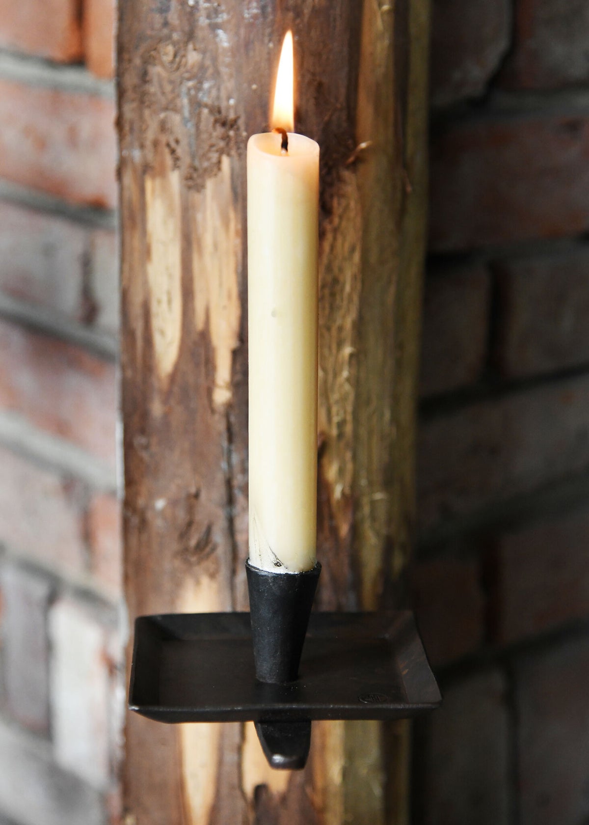 Firkantet lysestage, Museum of London