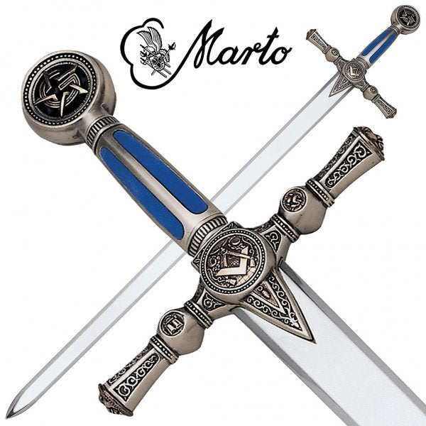 Freemason sword, semi-sharp