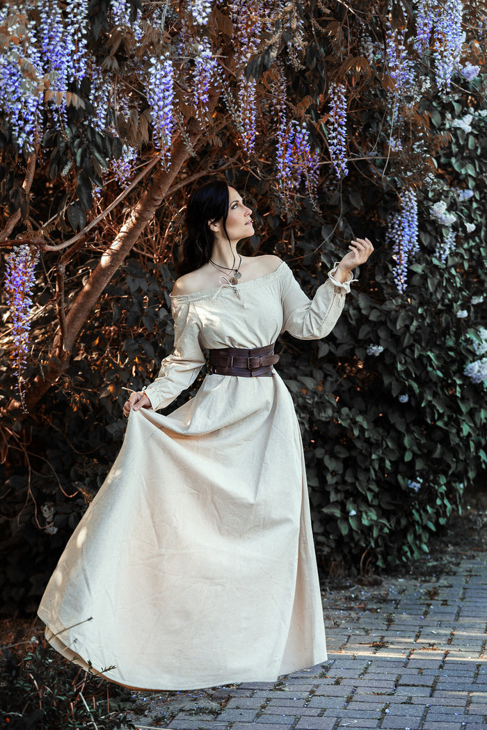 Suknia Alina, naturalna 