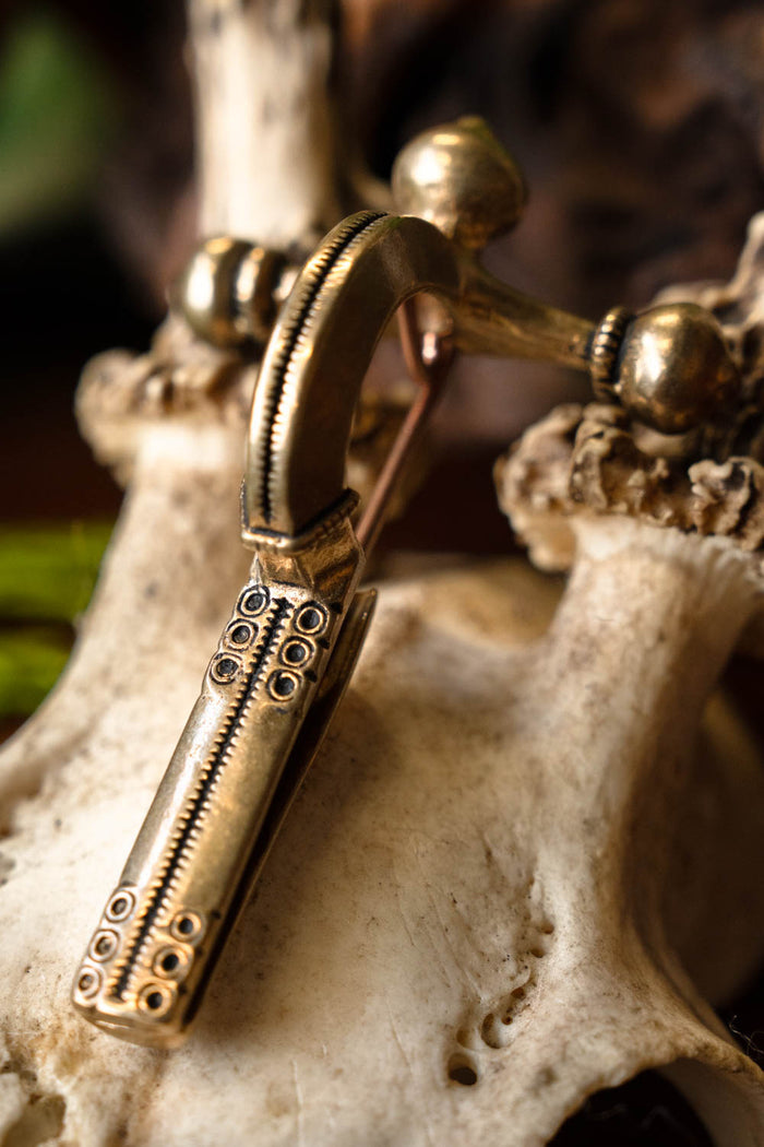 Romeinse kruisboogfibula, brons