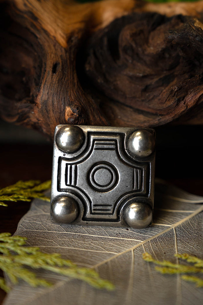 Alamannisk rembeslag fra Balingen, forsølvet