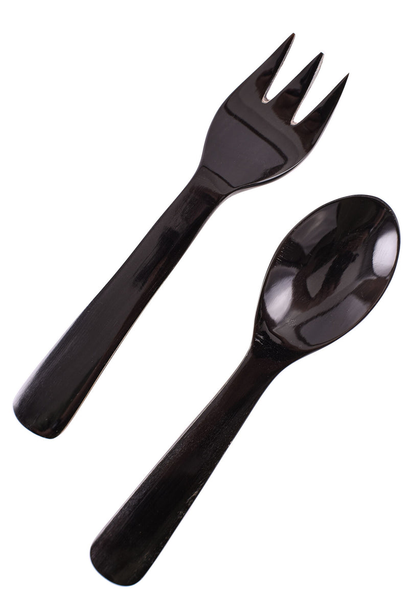 Horn cutlery set