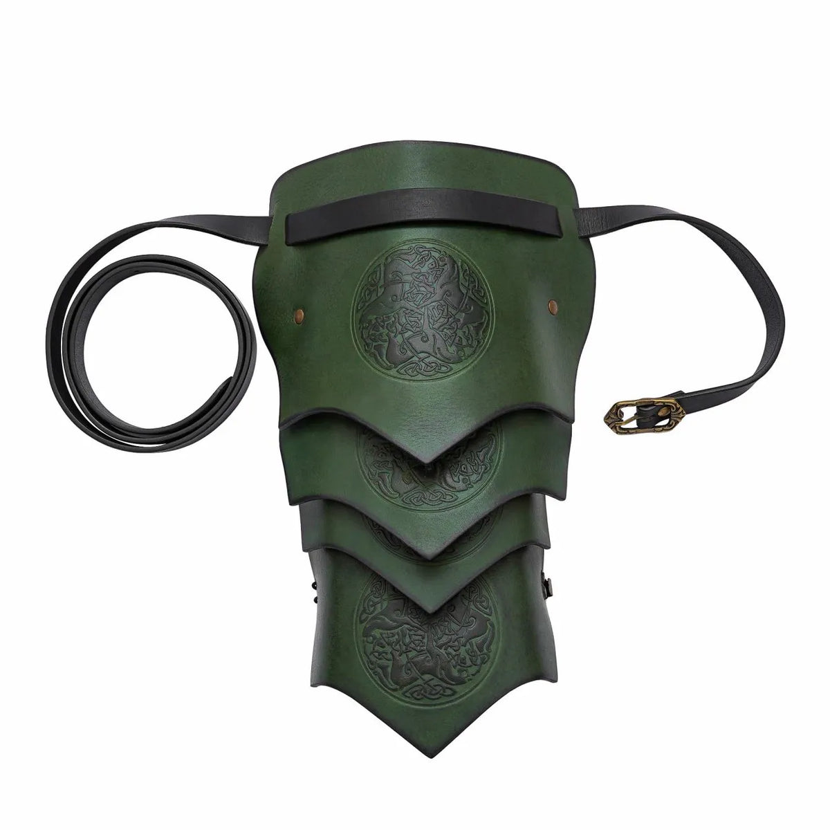 Leren pauldron Epona