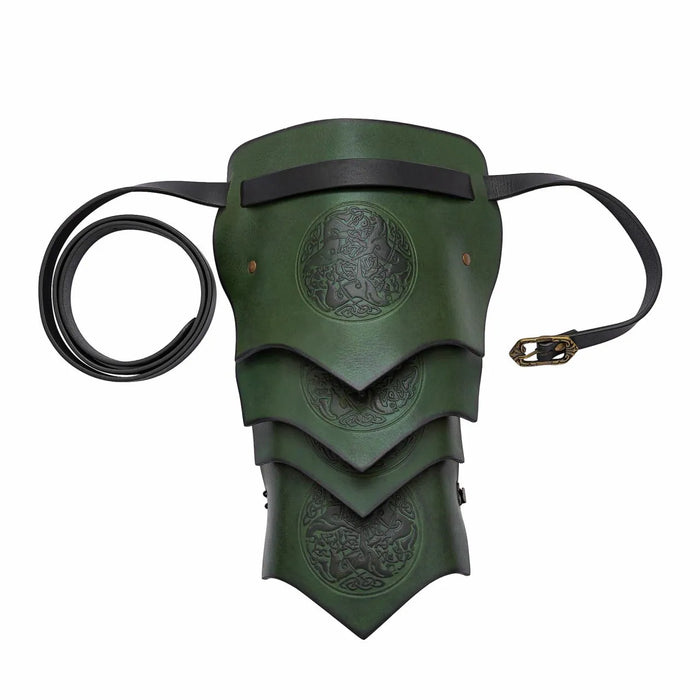 Leren pauldron Epona