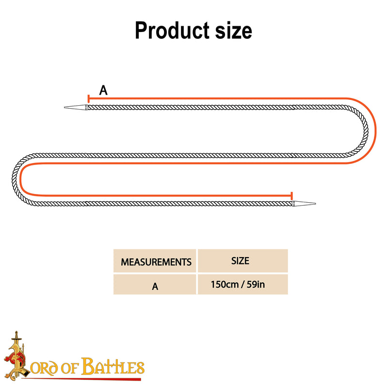 Schnürsenkel mit Aiglets 150 cm Set aus 5 natur