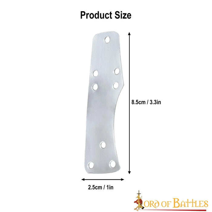 Germanisch-Byzantinische Lamellenplatten 8,5 × 2,5 cm, 100 Stück