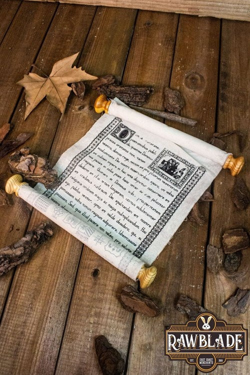 Mittelalterliche Buchrolle