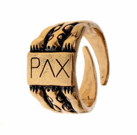 Middelaldersk ring Fred, bronse
