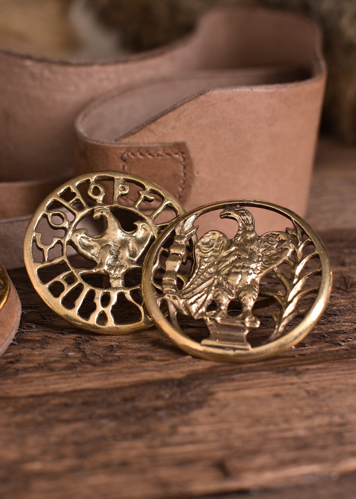 Romersk bælte Castrum Zugmantel, brun