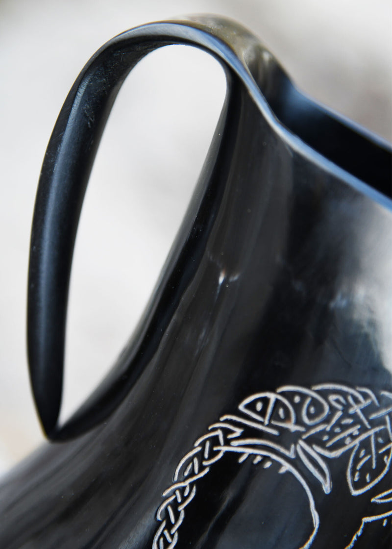 Rogowy kubek Yggdrasil, 650–1000 ml