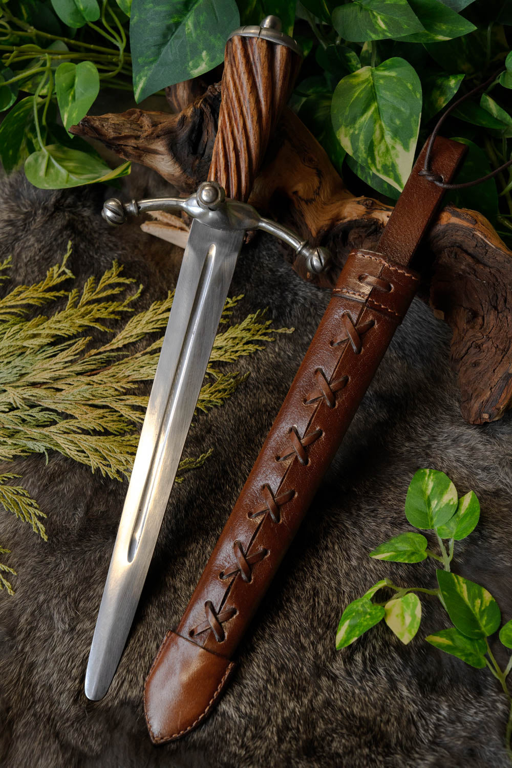 Sztylet landsknechta, tępy (bojowy)