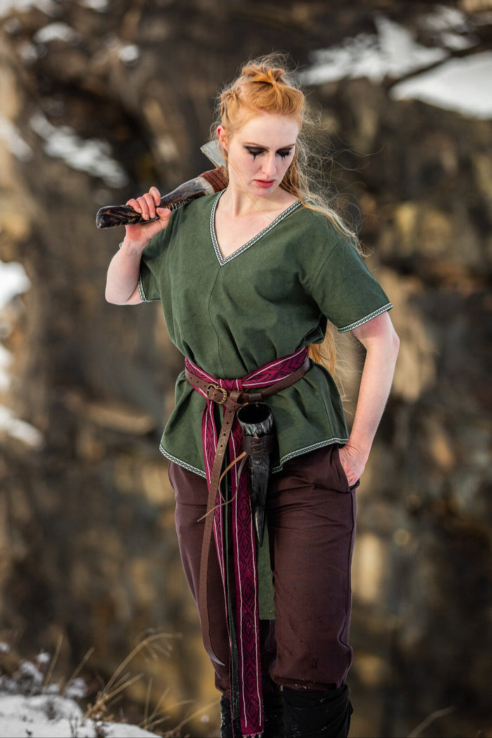 Valkyrie tunic Brynhild, green