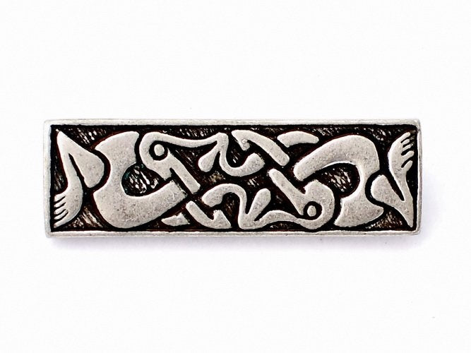 Alemannisk bæltebeslag Niederstotzingen, forsølvet