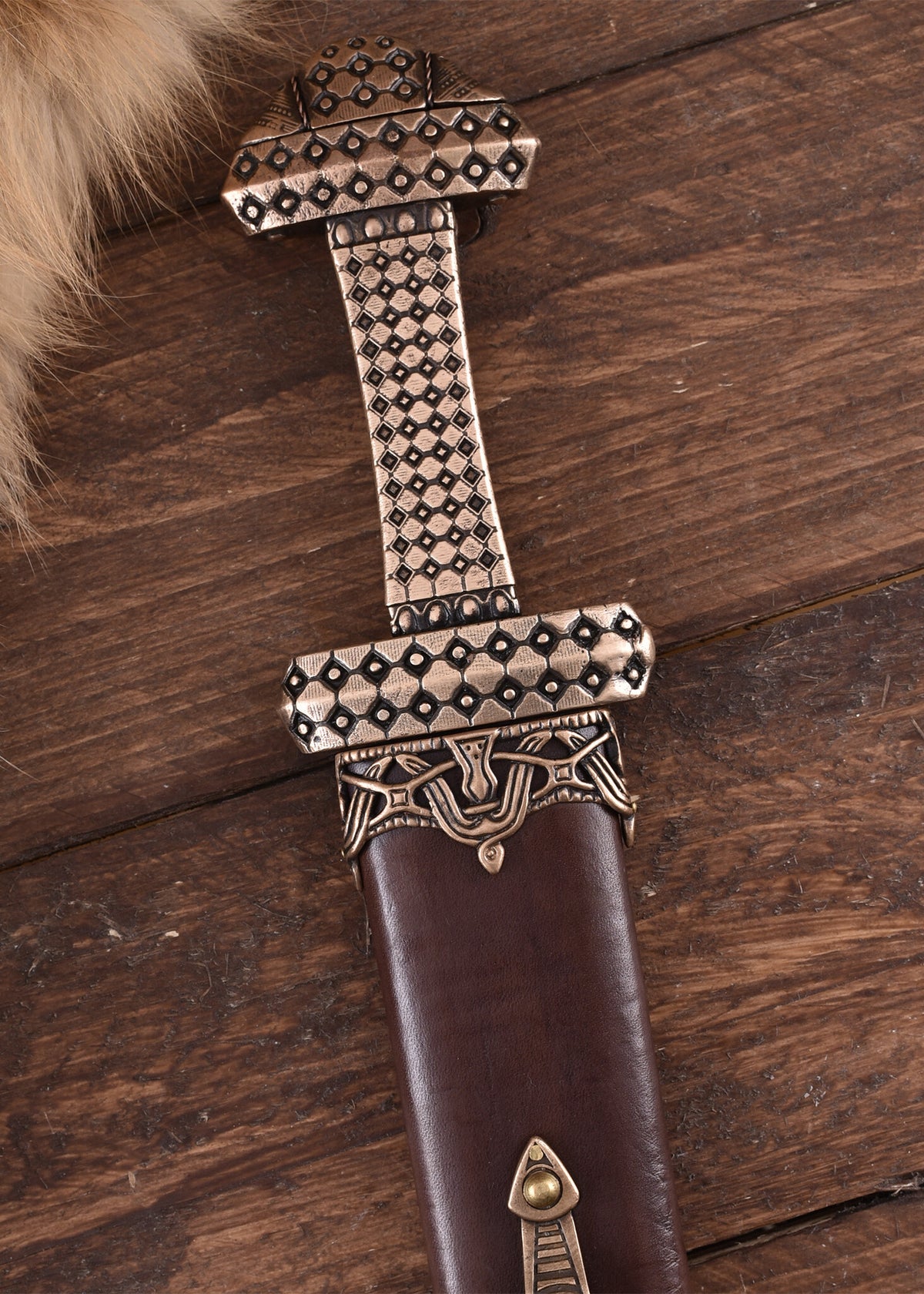 Viking sword Petersen type D, semi-sharp