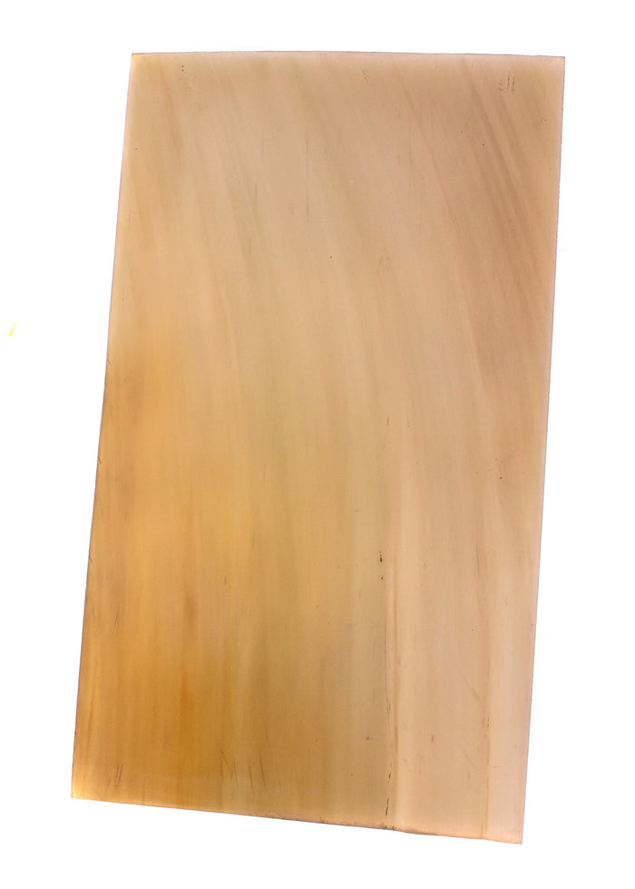 Hoornen plaatje 12 x 7 cm