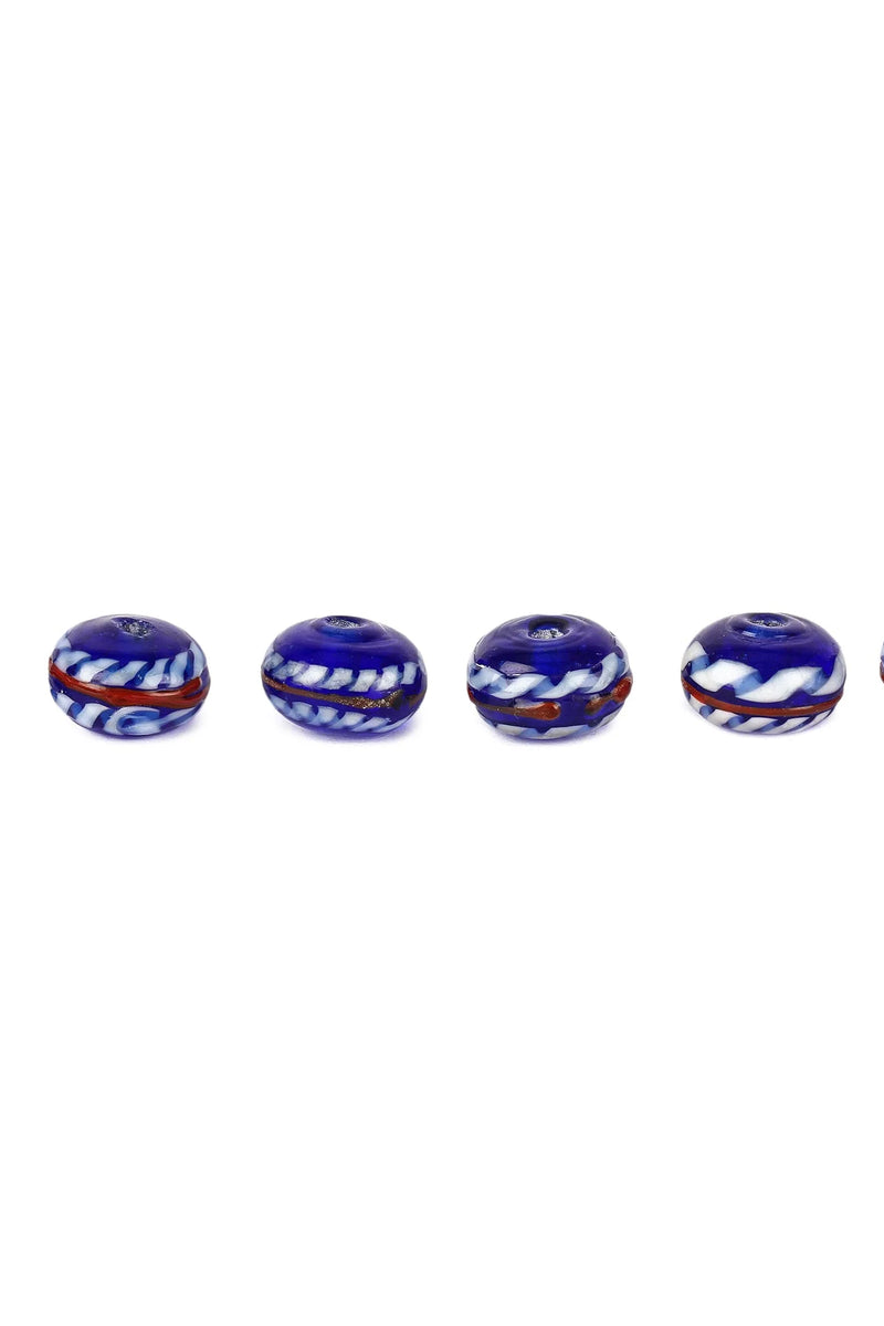 Viking glass beads, Ribe, 3 pieces