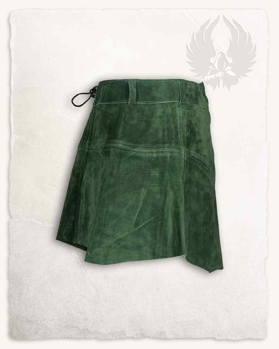 Läderkjol Nuala, grön