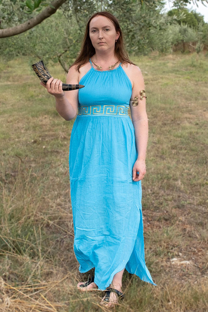 Gudindekjole Circe, turkis