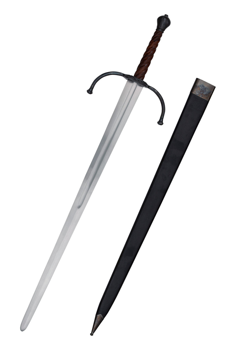 Tvåhandssvärd från 1500 talet, trubbigt, battle-readyt