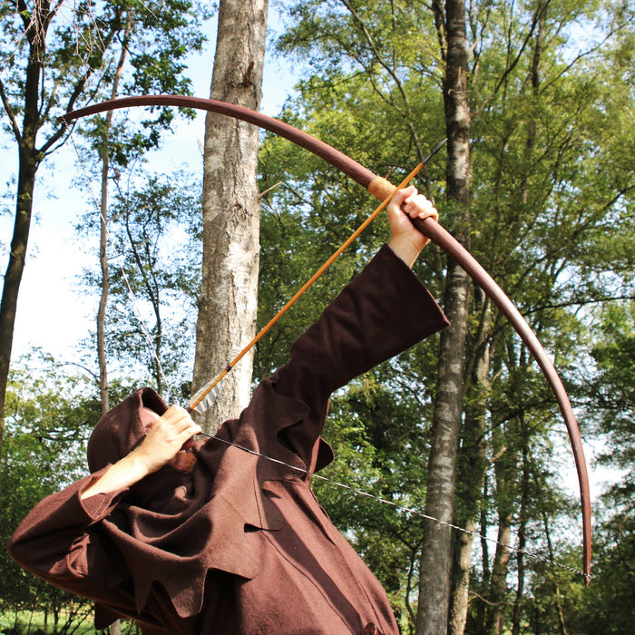 Marksman bue, 70" (178 cm), mørkebrun, 40 lbs
