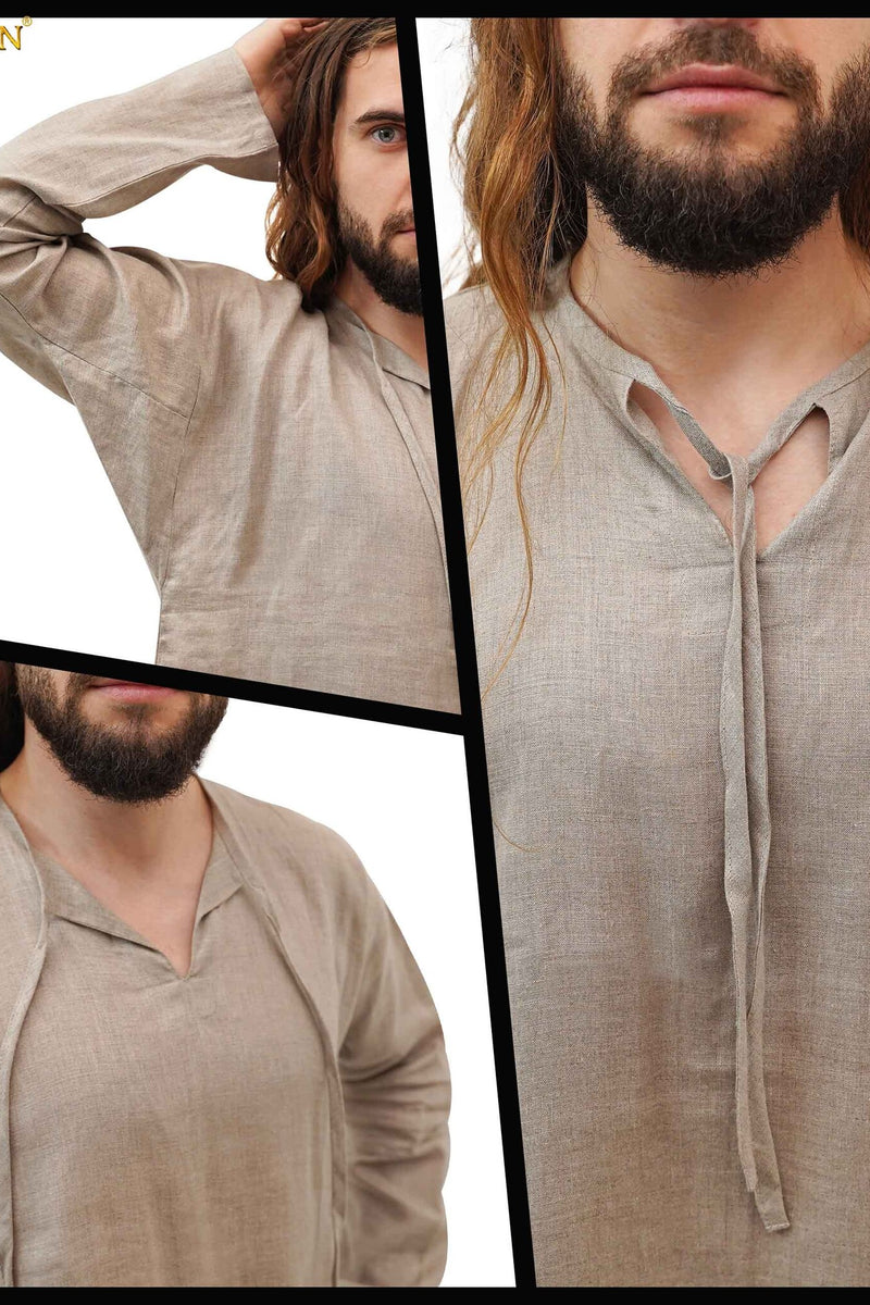 (Early) Medieval undergarment, linen, natural