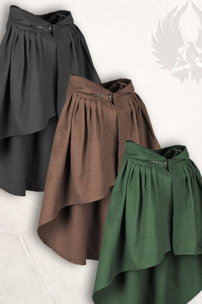 Children's cloak Niko, green