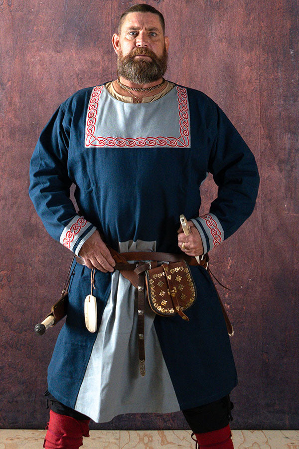 Tunique viking Viborg, bleu
