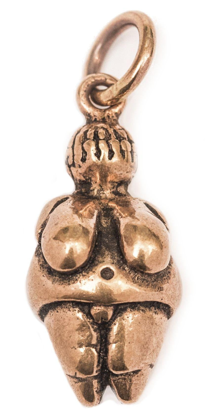 Hänge Venus från Willendorf, brons